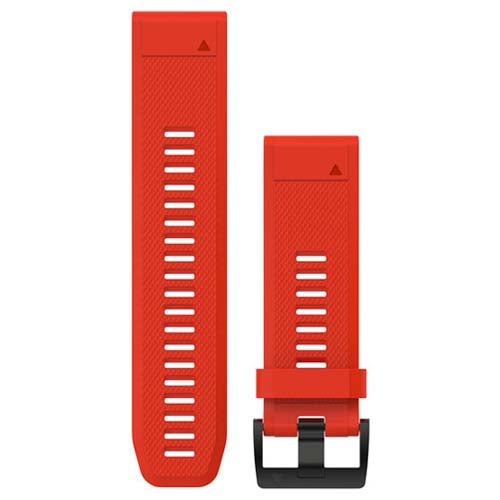 Image of Garmin QuickFit 26 Watch Band - Flame Red