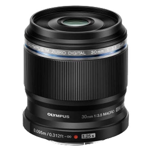Image of Olympus 30mm f/3.5 Black Macro Lens