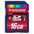 Transcend 16GB (90/45 MB/s) C10 U1 UHS-I SD Card