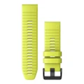 Garmin QuickFit 26 Watch Band - Amp Yellow Silicone