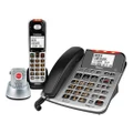 Uniden SS E47+1P Visual &amp; Hearing Impaired Cordless Phones with Pendant
