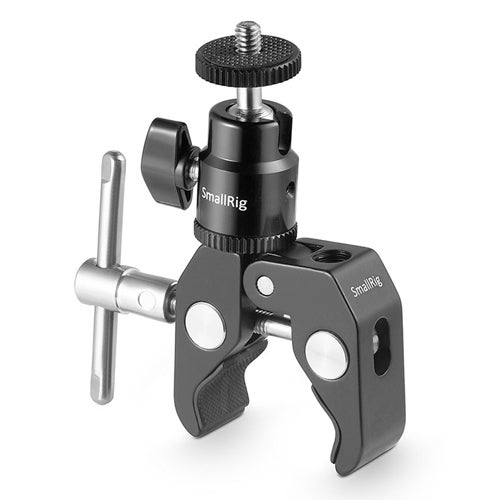 Image of SmallRig 1124 Clamp with 1/4&quot; Screw Ball Head Mount