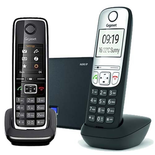 Image of Gigaset A690IP VoiP Cordless Phones (Twin Kit)