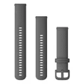 Garmin Quick Release Silicone Bands 20mm - Shadow Gray