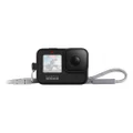 GoPro Hero 9 Black Camera Sleeve + Lanyard - Black