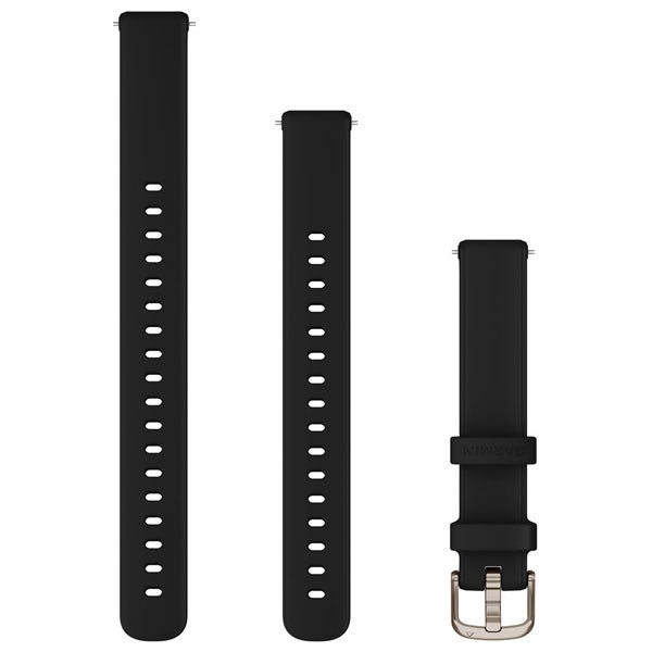 Garmin Lily 2 Quick Release 14 Silicone Band - Black