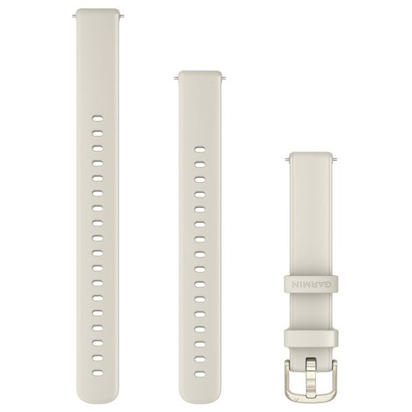 Garmin Lily 2 Quick Release 14 Silicone Band - Bone