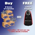 Free Coffee Machine with your coffee capsules