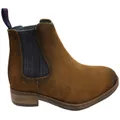 Savelli Legend Mens Comfort Leather Chelsea Dress Boots Made In Brazil Dark Tan 7 AUS or 41 EUR