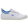 Volley International Low Older Kids Youths Casual Lace Up Shoes White/Blue 3 US (Older Kids)