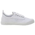 Volley International Low Older Kids Youths Casual Lace Up Shoes White/Light Grey 6 US (Older Kids)