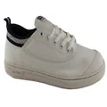 Volley Classic Mens Casual Lace Up Shoes White/Navy 7 AUS