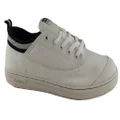 Volley Classic Mens Casual Lace Up Shoes White/Navy 11 AUS