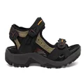 ECCO Mens Offroad Comfortable Leather Adjustable Sandals Black 7-7.5 AUS or 41 EUR