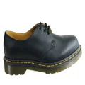 Dr Martens 1461 Classic Black Nappa Lace Up Comfortable Unisex Shoes 4 UK Mens or 6 AUS Womens