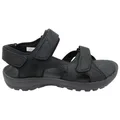 Merrell Mens Sandspur 2 Convert Comfortable Adjustable Leather Sandals Black 8 US or 26 cms