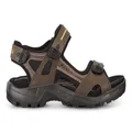 ECCO Mens Offroad Comfortable Leather Adjustable Sandals Brown 11-11.5 AUS or 45 EUR