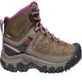 Keen Womens Targhee III Mid Comfortable Waterproof Hiking Boots Weiss Boysenberry 8.5 US or 25.5 cm
