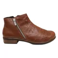 Naot Matagi Womens Leather Comfortable Orthotic Friendly Ankle Boots Chestnut 4 AUS or 35 EUR