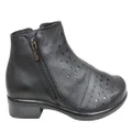 Naot Matagi Womens Leather Comfortable Orthotic Friendly Ankle Boots Black 4 AUS or 35 EUR