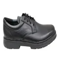 Slatters Senator Mens Comfortable Leather Lace Up Dress Shoes Black 7.5 UK