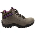 Bradok Kreek 2 W Womens Comfort Leather Hiking Boots Made In Brazil Grey 11 AUS or 42 EUR