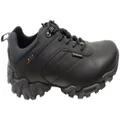 Bradok Kilauea LW Mens Comfort Leather Hiking Shoes Made In Brazil Black 7 AUS or 41 EUR