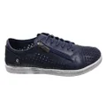 Cabello Comfort EG17 Womens Leather European Leather Casual Shoes Navy 6 AUS or 37 EUR