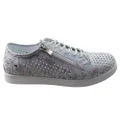 Cabello Comfort EG17P Womens Leather European Leather Casual Shoes White Print 5 AUS or 36 EUR