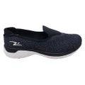 Adrun Cove Womens Comfortable Slip On Shoes Made In Brazil Navy 6 AUS or 37 EUR