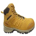 New Balance Contour Mens Leather Composite Toe 2E Wide Work Boots Wheat 7 US