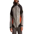 Timberland Pro Mens Power Zip Hooded Softshell Jacket Grey Medium