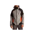 Timberland Pro Mens Power Zip Hooded Softshell Jacket Grey Medium