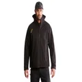 Timberland Pro Mens Power Zip Hooded Softshell Jacket Black Triple Extra Large