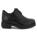 ECCO Mens Helsinki 2 Mens Plain Derby Comfortable Leather Dress Shoes Black 8-8.5 AUS or 42 EUR