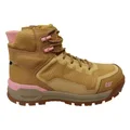 Caterpillar Propulsion Womens Leather Composite Toe Work Boots Honey 6 US