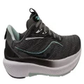 Saucony Womens Echelon 9 Wide Fit Comfortable Athletic Shoes Charcoal 9.5 US or 26 cms