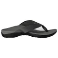 Axign Mens Comfortable Supportive Orthotic Flip Flops Thongs Grey 10 US Mens