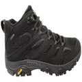 Merrell Mens Moab 3 Syn Mid GTX Comfortable Lace Up Hiking Boots Black 9 US or 27 cms