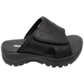 Merrell Mens Sandspur 2 Slide Comfortable Leather Sandals Black 7 US or 25 cms