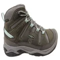 Keen Circadia Mid Waterproof Womens Leather Wide Fit Hiking Boots Grey 8.5 US or 25.5 cm