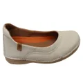 New Face Louise Womens Comfortable Leather Shoes Made In Brazil White 11 AUS or 42 EUR