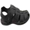 Itapua Parker Mens Comfortable Closed Toe Sandals Made In Brazil Black 10 AUS or 44 EUR