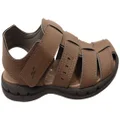 Itapua Parker Mens Comfortable Closed Toe Sandals Made In Brazil Brown 11 AUS or 45 EUR