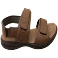 Itapua Jackson Mens Comfortable Adjustable Sandals Made In Brazil Brown 11 AUS or 45 EUR
