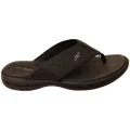 Itapua Marty Mens Comfortable Thongs Sandals Made In Brazil Black 9 AUS or 43 EUR