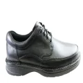 Slatters Award Mens Leather Wide Fit Comfort Shoes/Lace Ups Black 8.5 UK
