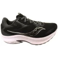 Saucony Mens Axon 2 Comfortable Cushioned Athletic Shoes Black White 10 US or 28 cm
