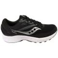 Saucony Mens Cohesion 15 Comfortable Athletic Shoes Black White 11 US or 29 cm