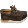 Sperry Mens Leather Authentic Original Plushwave 2.0 Boat Shoes Brown 7 US
